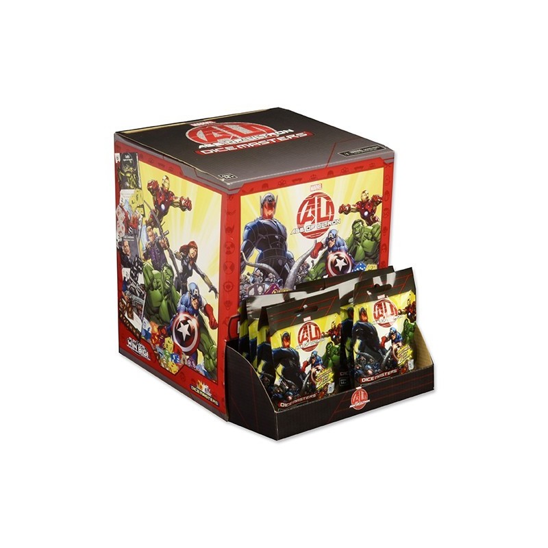 BUNDLE Age of Ultron Gravity Feed: Marvel Dice Masters 1 booster pack (90 pezzi)