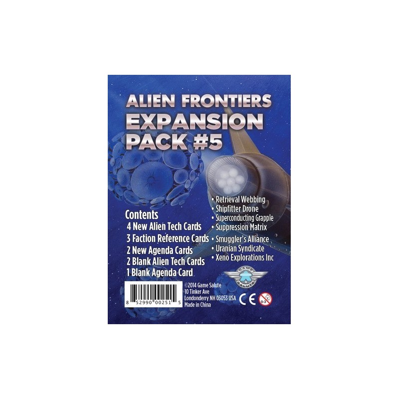 Expansion Pack 5 2nd Ed.: Alien Frontiers
