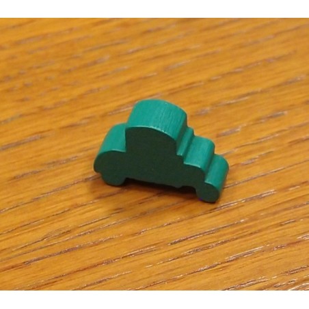 Pedina Automobile Old Verde