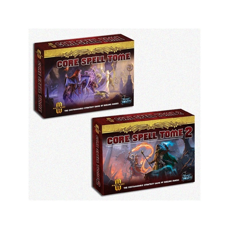 BUNDLE Mage Wars: Core Spell Tome 1 +  Tome 2