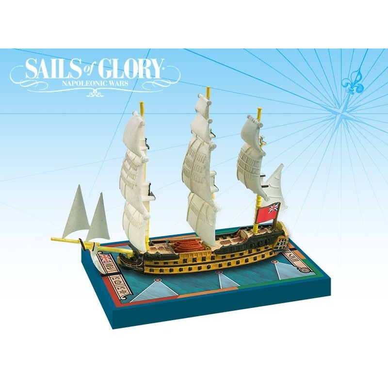 HMS Zealous 1785 / HMS Superb 1760: Sails of Glory SGN104C