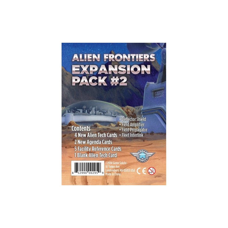 Expansion Pack 2 2nd Ed.: Alien Frontiers
