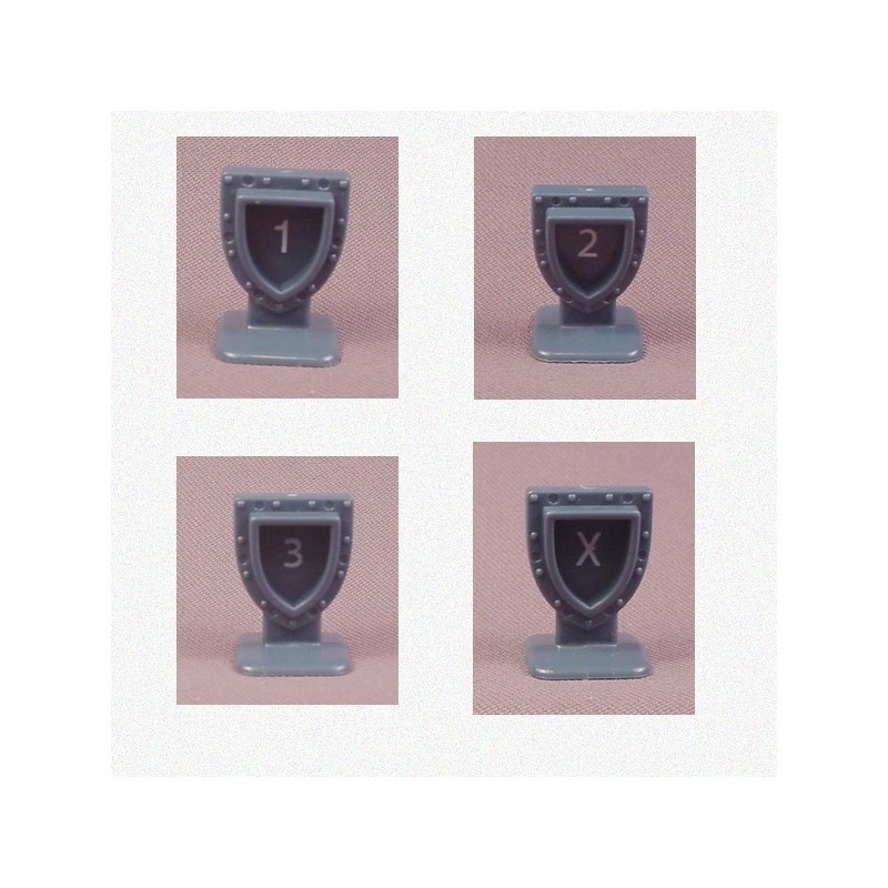 Heroscape - Set ordini GRIGIO - 4 pezzi (Order set GRAY)