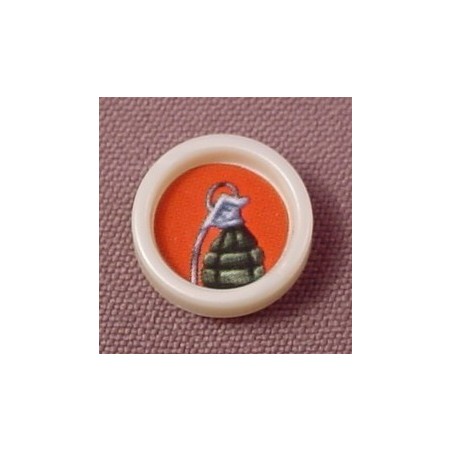 Heroscape - Segnalino bianco/Bomba (White marker/Bomb)