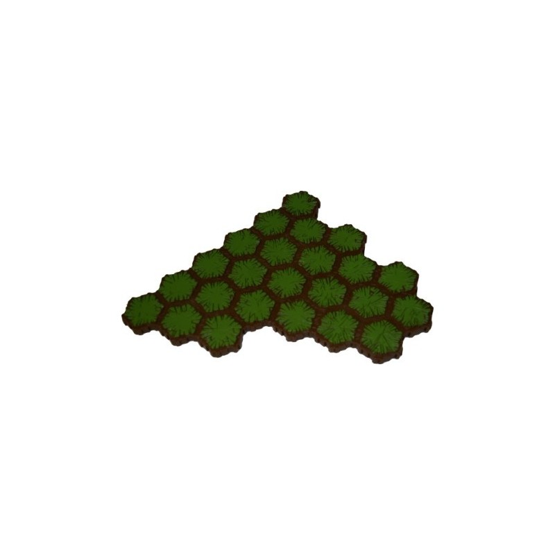 Heroscape Tile - Erba 24 esagoni (Grass)