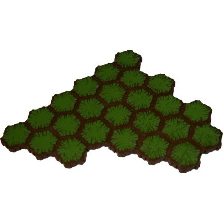 Heroscape Tile - Erba 24 esagoni (Grass)