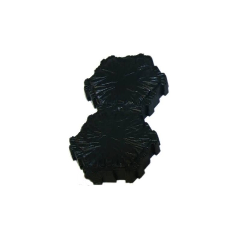 Heroscape Tile - Asfalto blu 2 esagoni (Blue concrete)