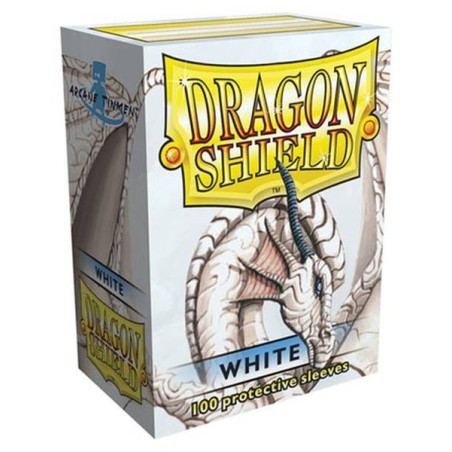 Dragon Shield - Bustine protettive BIANCO (100 bustine)- 10005