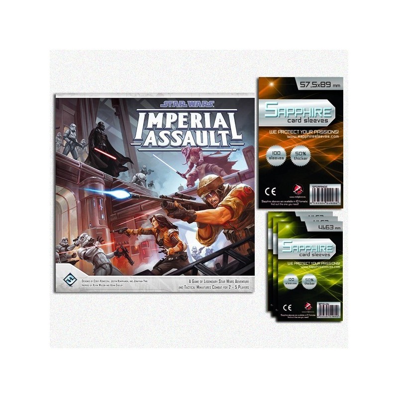 SAFEGAME Star Wars: Imperial Assault + bustine protettive