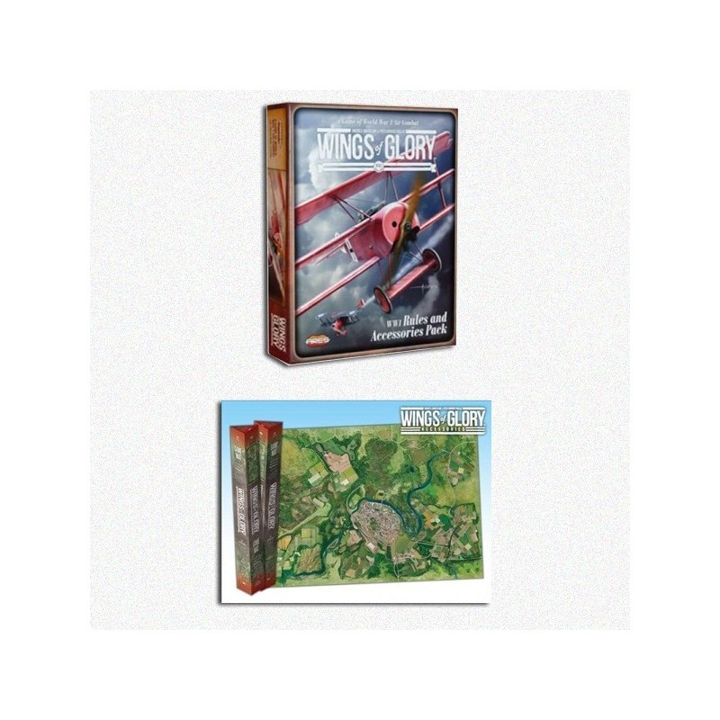 BUNDLE Wings of Glory - Accessories Pack + Tappetino 'City'