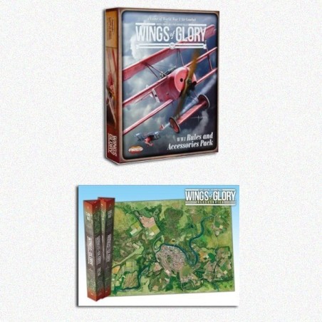BUNDLE Wings of Glory - Accessories Pack + Tappetino 'City'