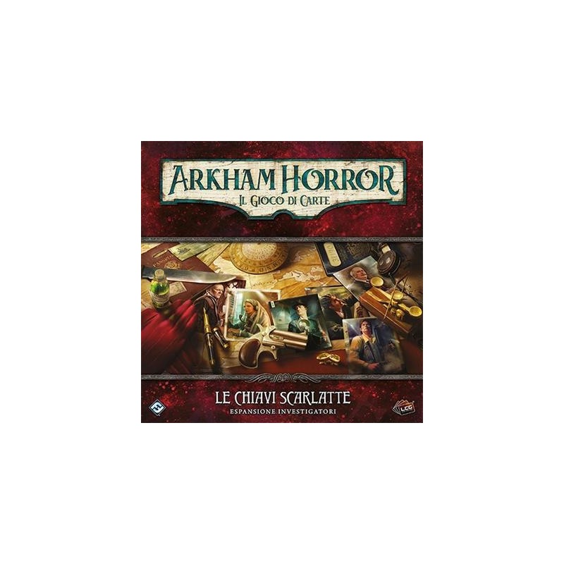 Le Chiavi Scarlatte (Investigatori) - Arkham Horror: Il Gioco di Carte