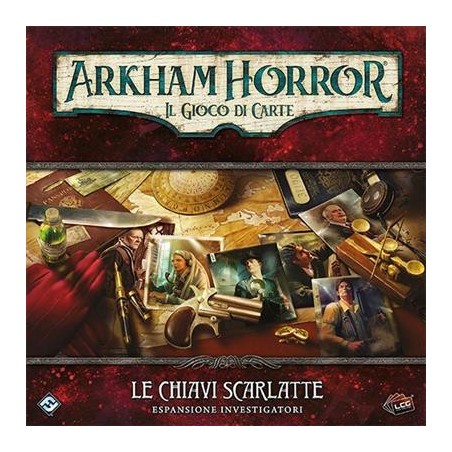 Le Chiavi Scarlatte (Investigatori) - Arkham Horror: Il Gioco di Carte