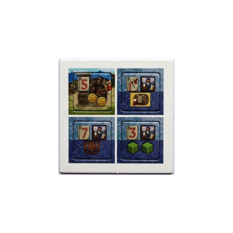 Village: 4 Nuove Tessere Clienti (2  Base + 1  Inn e 1  Port)