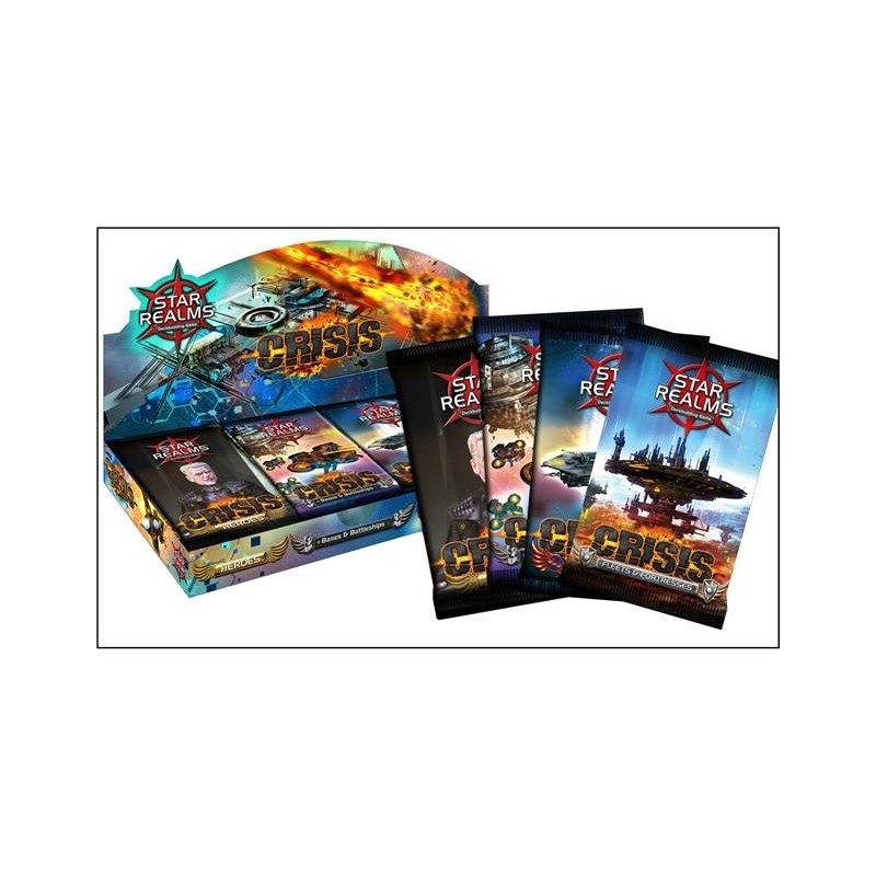 BUNDLE CRISIS Star Realms 4 Booster Packs