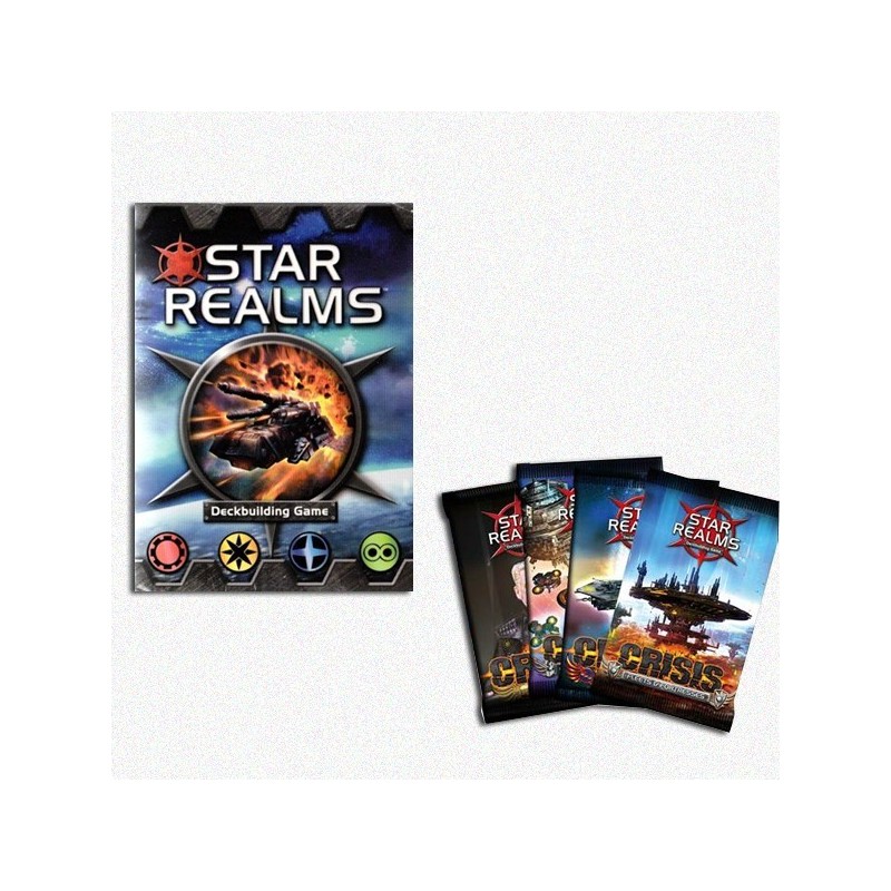 BUNDLE Star Realms + 4 Booster Packs