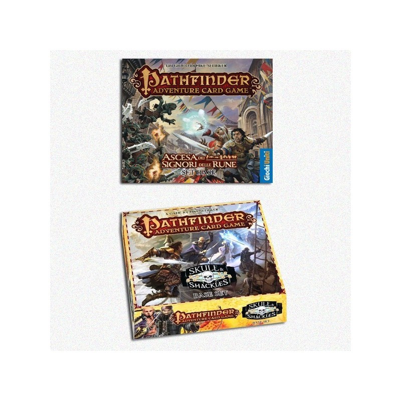 BUNDLE Pathfinder ACG: Ascesa dei Signori delle Rune + Skull & Shackles