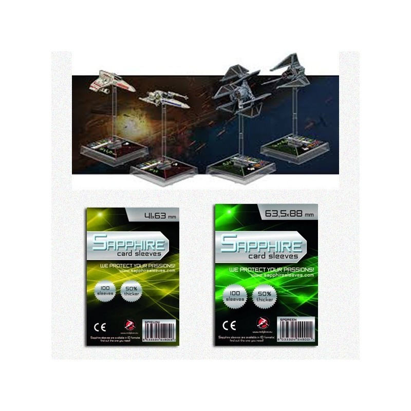 BUNDLE X-Wing quarta serie ITA + bustine apposite per X-Wing