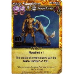 Mana Vampirism Promo Card:...