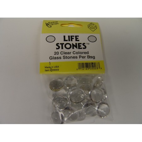 Pietre in vetro ( Life Stones ) Trasparente (Clear)