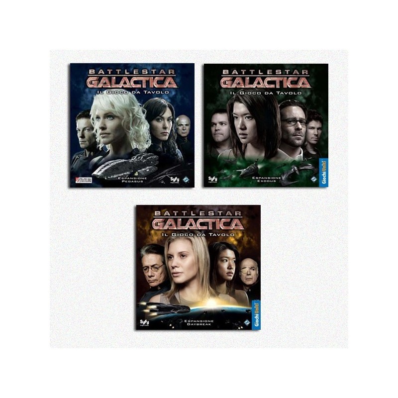 BUNDLE Battlestar Galactica: Pegasus ITA + Exodus ITA + Daybreak ITA