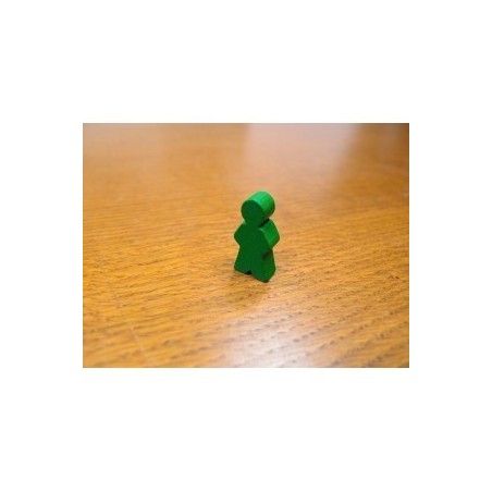 Pedina Omino Senior Verde (10 pezzi)