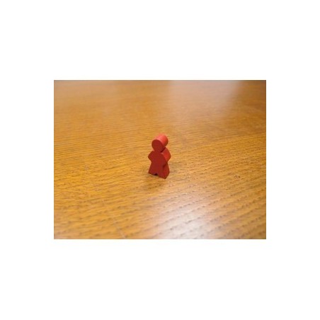 Pedina Omino Senior Rossa (10 pezzi)