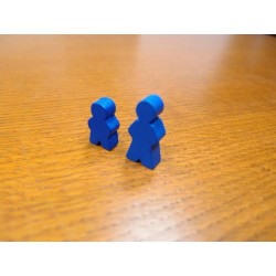 Pedina Omino Senior Blu