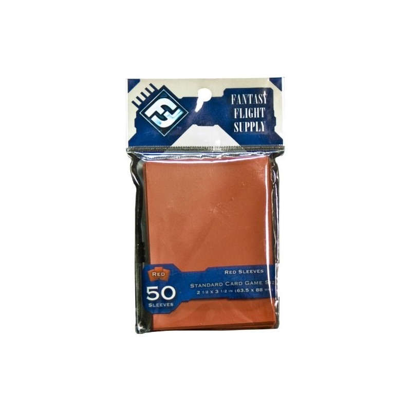 63,5x88 mm bustine protettive FFG - retro ROSSO FFGFFS30