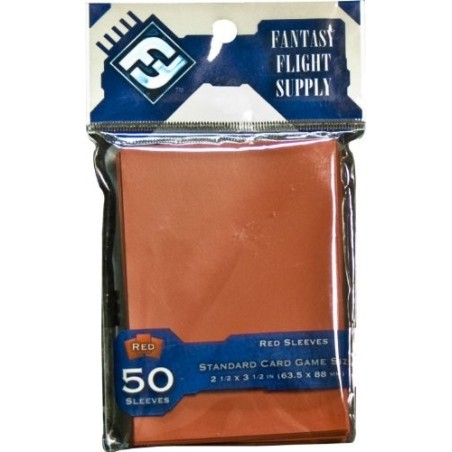 63,5x88 mm bustine protettive FFG - retro ROSSO FFGFFS30