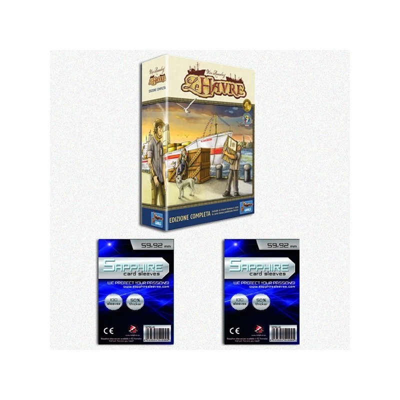 SAFEGAME  Le Havre ITA (Edizione Completa) + 2 pacchetti bustine protettive