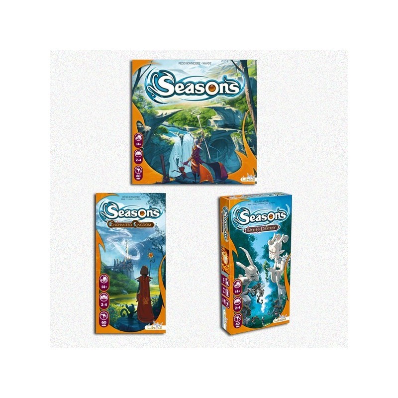 IPERBUNDLE Seasons ENG: gioco base + Enchanted Kinkdom + Path of Destiny