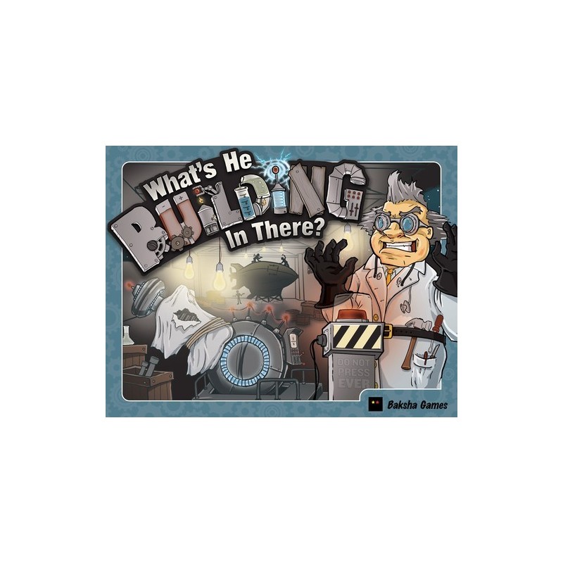 What's He Building in There?