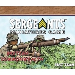 CWP Commonwealth Parachute - PIAT Team (esp. Sergeants Miniatures Game)