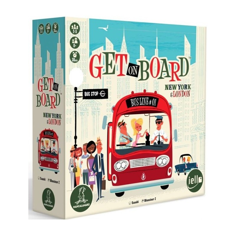 Get on Board: New York and London