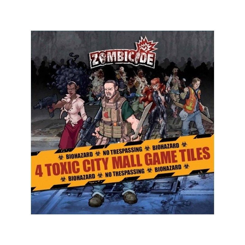 Toxic City Mall Tiles: Zombicide