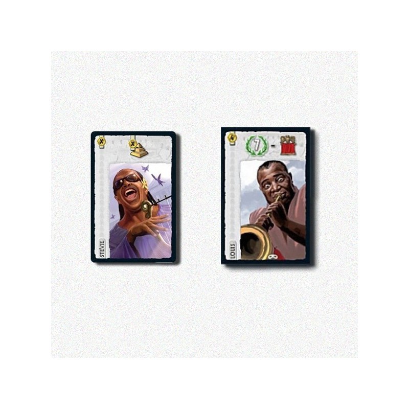 BUNDLE 7 Wonders Promo Leaders: Louis Armstrong + Stevie Wonder