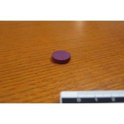 Token rotondo 15x4mm viola...