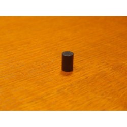 Token cilindrico 10x15 mm nero