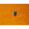 Token cilindrico 10x15 mm blu
