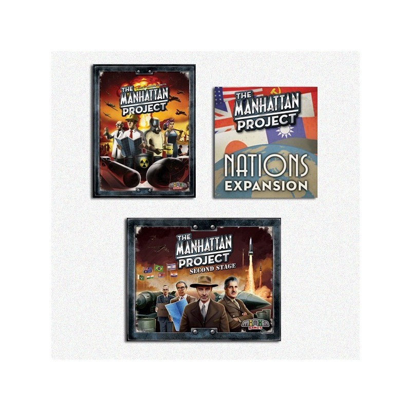 BUNDLE The Manhattan Project + Second Stage + Nations
