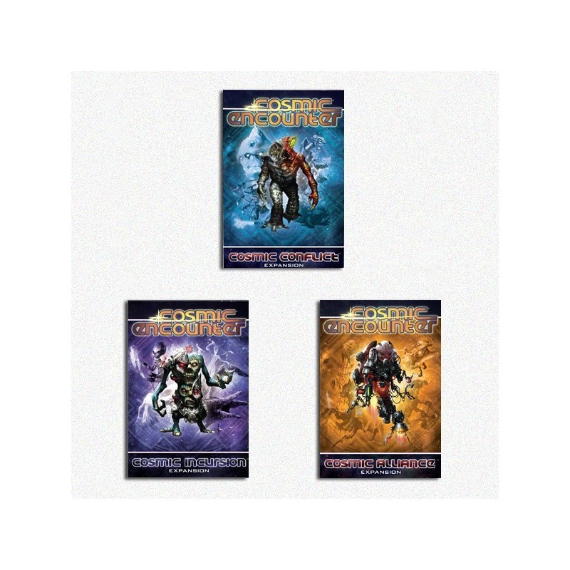 BUNDLE Espansioni Cosmic Encounter: Alliance + Conflict + Incursion