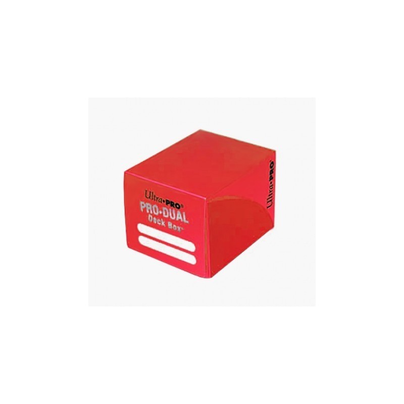 Porta mazzo Pro Dual Deck Red (120 carte) - 82983