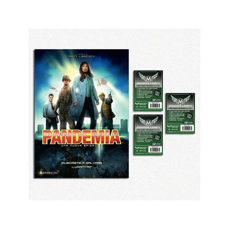 SAFEGAME Pandemic - Una nuova Sfida ITA + 150 bustine protettive