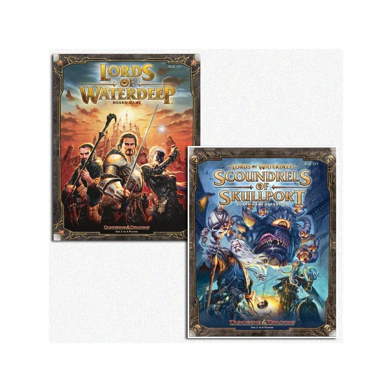 BUNDLE Lords of Waterdeep + Scoundrels of Skullport