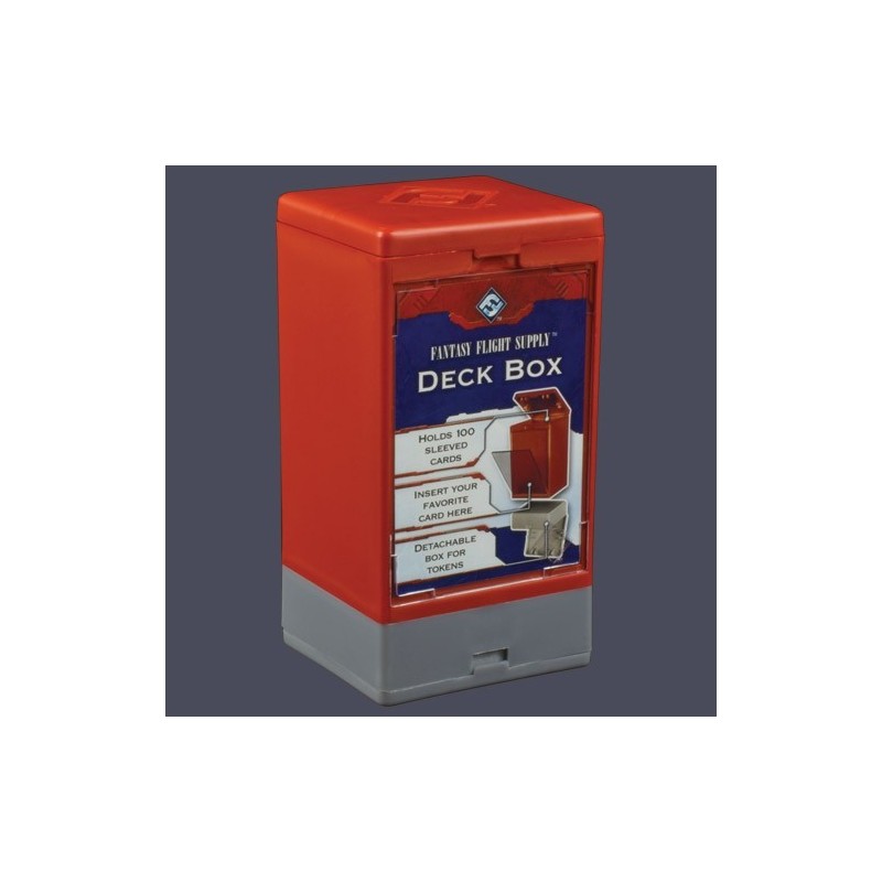 scatola porta mazzo FFG : Rosso