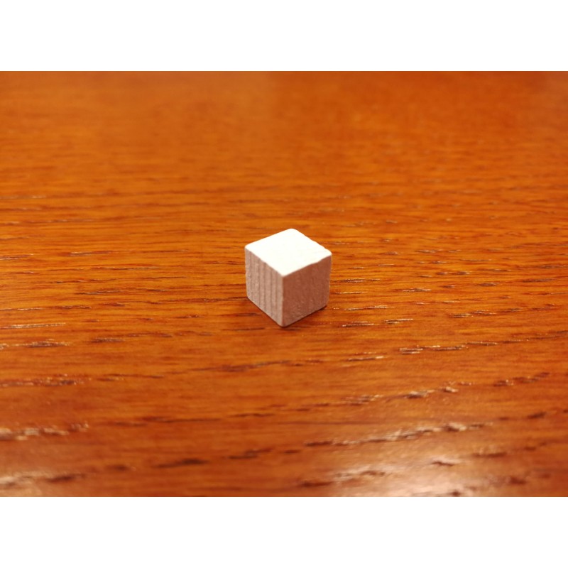 Cubetto 8mm Bianco (250 pezzi)