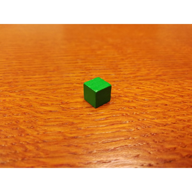 Cubetto 8mm Verde (150 pezzi)