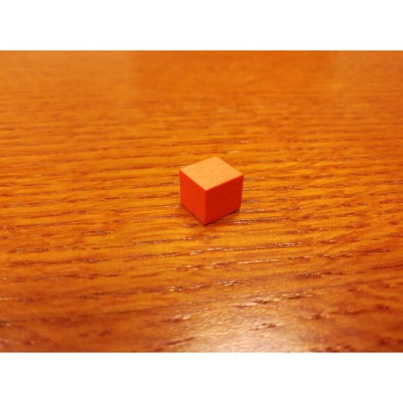 Cubetto 8mm Arancione (100 pezzi)