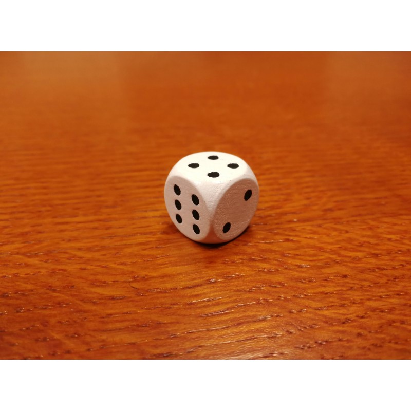 Dado 16mm Bianco (25 pezzi)